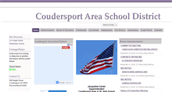 Desktop Screenshot of coudyschools.net